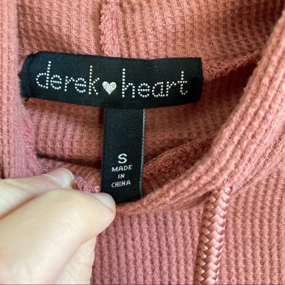 👚Derek heart peachy cute hoodie top - Picture 6 of 11